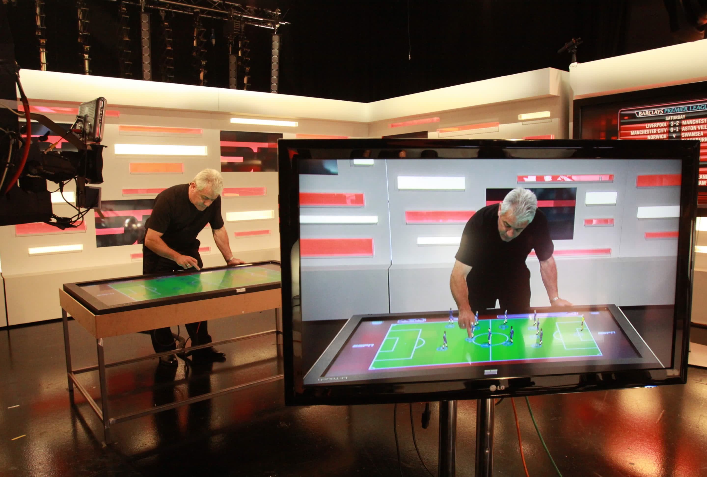 AR Presenter's Touchscreen