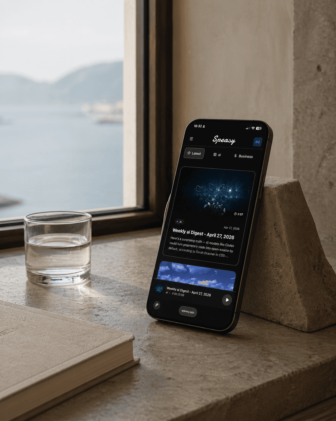Speasy: AI-powered content consumption platform