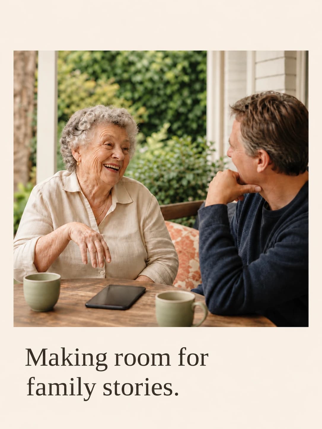 Making room for family stories